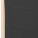 3-panels rumdeler 120 x 170 x 4 cm stof grå