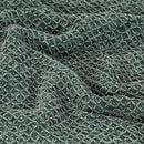 plaid 160 x 210 cm bomuld mørkegrøn