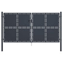 havelåge stål 300x175 cm antracitgrå