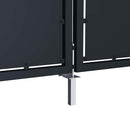 havelåge stål 300x175 cm antracitgrå