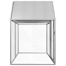 hønsegård 2x1x1,5 m galvaniseret stål