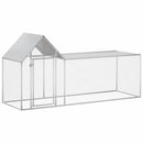 hønsegård 3x1x1,5 m galvaniseret stål