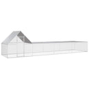 hønsegård 8x2x2 m galvaniseret stål