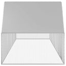 hønsegård 8x2x2 m galvaniseret stål