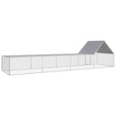 hønsegård 8x2x2 m galvaniseret stål