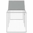 hønsegård 3x1x1,5 m galvaniseret stål