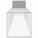 hønsegård 9x1x1,5 m galvaniseret stål