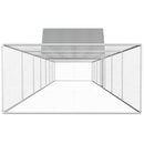 hønsegård 14x2x2 m galvaniseret stål