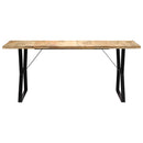 spisebord 180x90x76 cm massivt mangotræ
