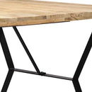 spisebord 180x90x76 cm massivt mangotræ