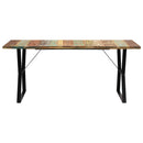 spisebord 180x90x76 cm massivt genbrugstræ