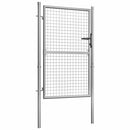havelåge galvaniseret stål 105x125 cm sølv