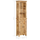 bogreol massivt mangotræ 50 x 30 x 180 cm