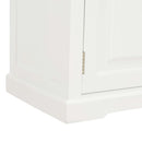 tv-bord 90x30x40 cm træ hvid