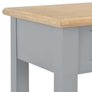 konsolbord 110 x 35 x 80 cm træ grå