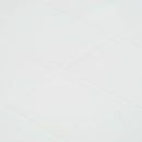 havebord 220x90x72 cm plastik rattan-look hvid