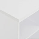 barbord 60x60x110 cm hvid
