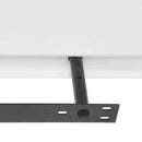 væghylder 4 stk. 80 cm hvid