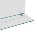 vægspejl med hylde 20x40 cm hærdet glas