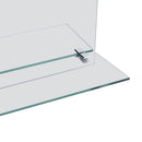 vægspejl med hylde 30x50 cm hærdet glas