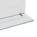 vægspejl med hylde 40x60 cm hærdet glas