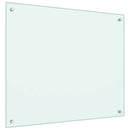stænkplade 70x60 cm hærdet glas mælkeagtig