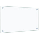 stænkplade 70x40 cm hærdet glas gennemsigtig