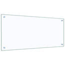 stænkplade 90x40 cm hærdet glas gennemsigtig