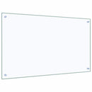stænkplade 100x60 cm hærdet glas gennemsigtig