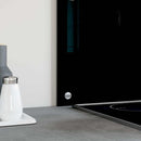 stænkplade 100x50 cm hærdet glas sort