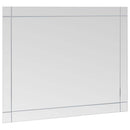 vægspejl 80x60 cm glas