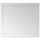 vægspejl 100x60 cm glas