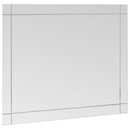 vægspejl 100x60 cm glas