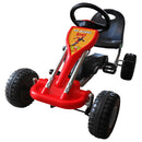 pedal-gokart rød