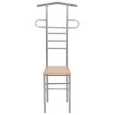 stumtjener med stol 2 stk. metal