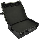 hard-case transporttaske med skum 35 L sort