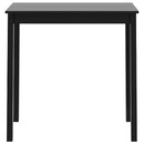 barbord 115x55x107 cm MDF sort