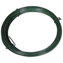 hegnstråd 25 m 1,4/2 mm stål grøn