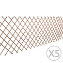 pilehegn med espalier 5 stk. 180 x 90 cm