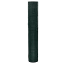 hønsenet galvaniseret stål med PVC-belægning 25 x 1 m grøn