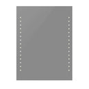 badeværelsesspejl med LED-lys til væggen 60 x 80 cm (L x H)