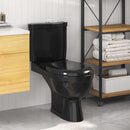 toilet med cisterne sort