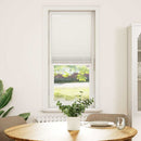 Plisserede blinde 40x125 cm hvid
