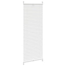 Plisserede blinde 60x100 cm hvid