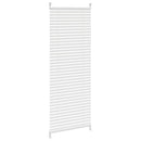 Plisserede blinde 60x100 cm hvid