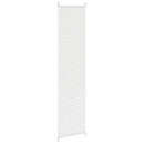 Plisserede blinde 60x200 cm hvid