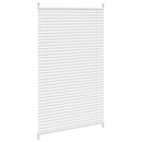 Plisserede blinde 70x125 cm hvid