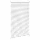 Plisserede blinde 90x150 cm hvid