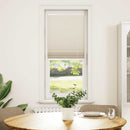 Plisseret blind 50x100 cm creme
