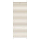 Plisseret blind 60x100 cm creme